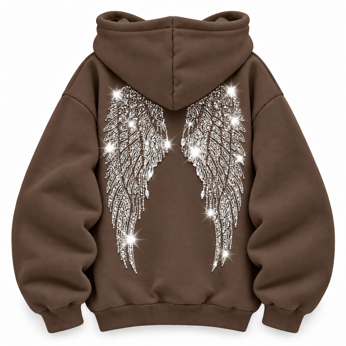 Wingz Hood™ | Bluza z cekinowymi skrzydłami