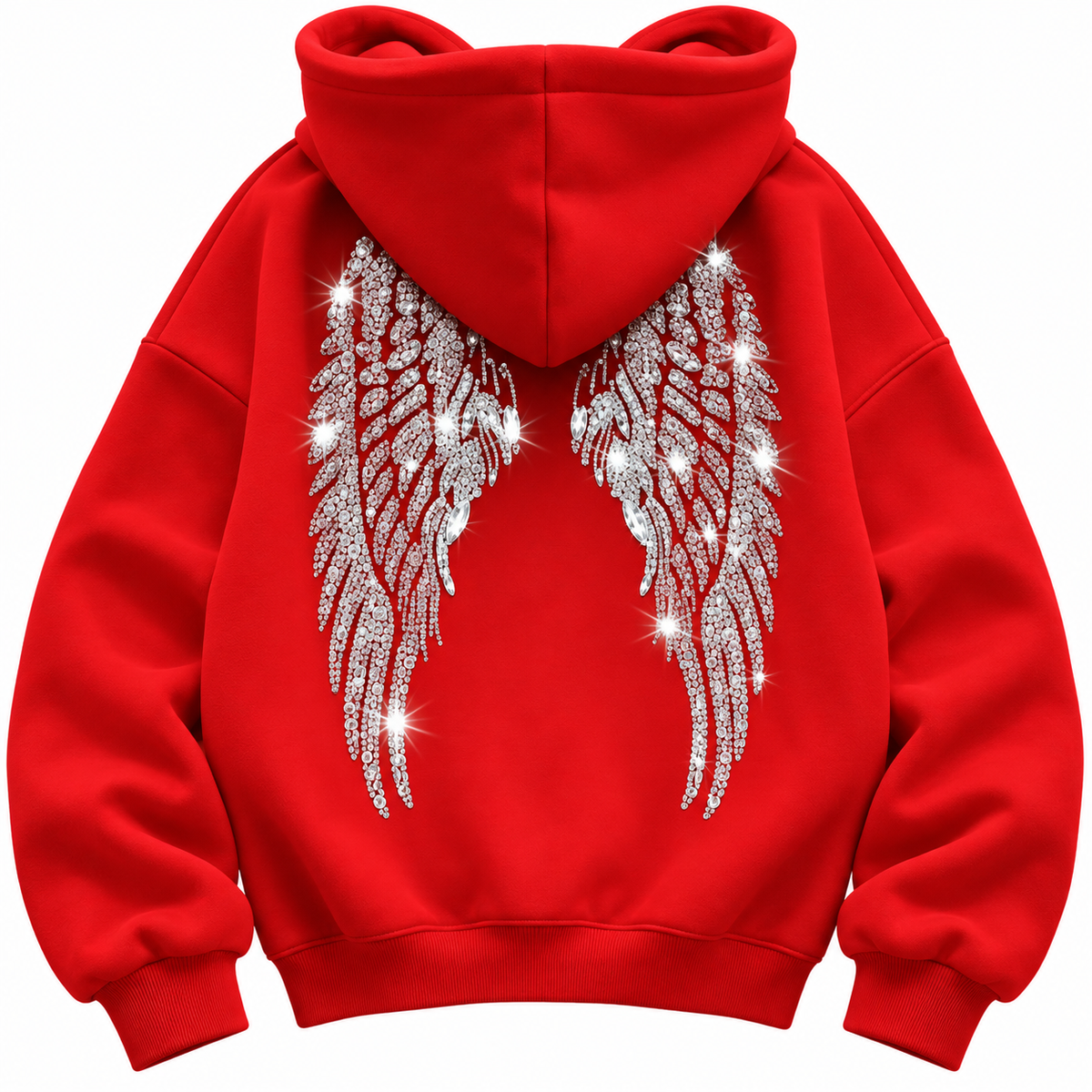 Wingz Hood™ | Bluza z cekinowymi skrzydłami