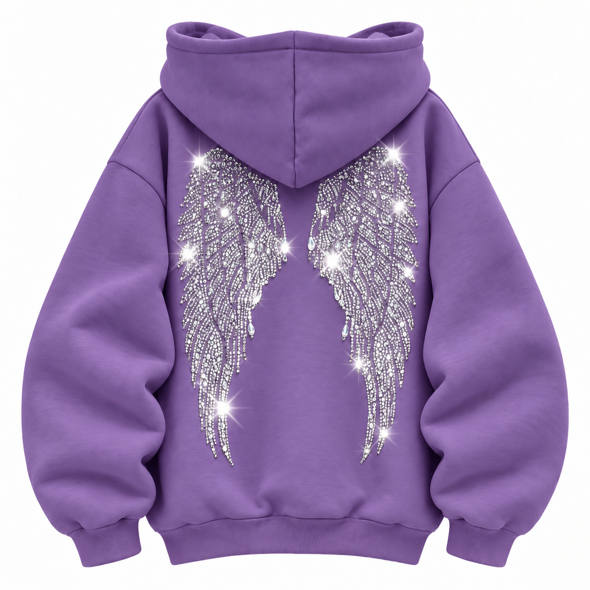 Wingz Hood™ | Bluza z cekinowymi skrzydłami