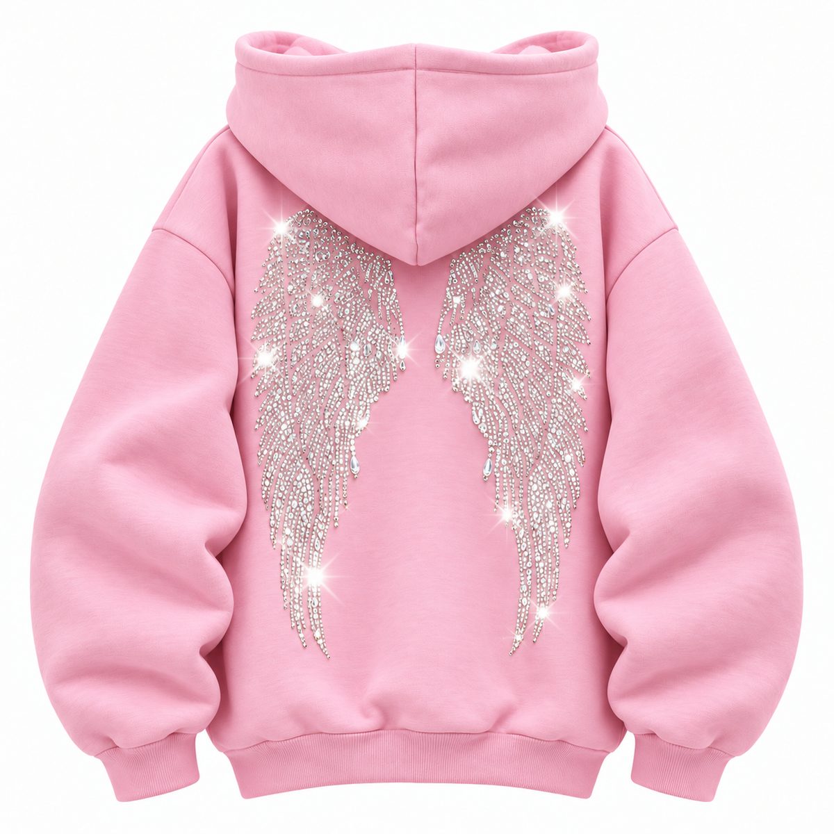 Wingz Hood™ | Bluza z cekinowymi skrzydłami