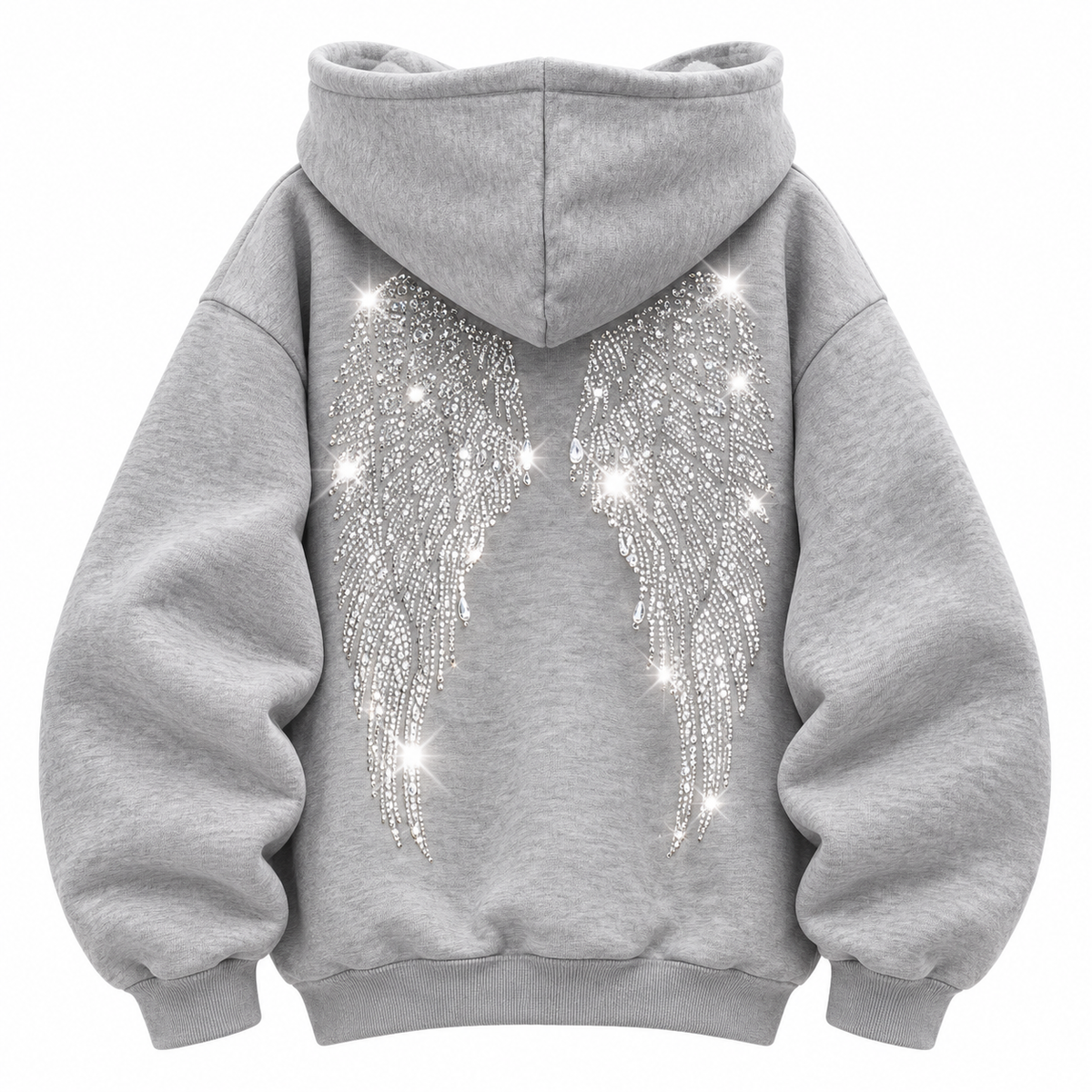 Wingz Hood™ | Bluza z cekinowymi skrzydłami