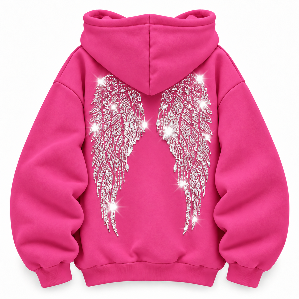 Wingz Hood™ | Bluza z cekinowymi skrzydłami