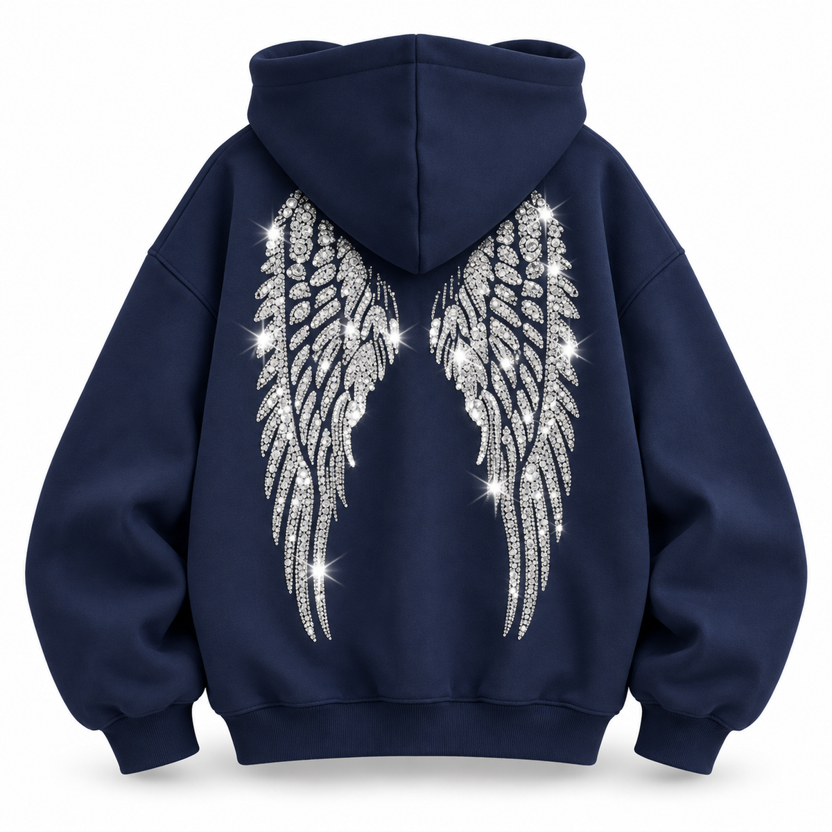 Wingz Hood™ | Bluza z cekinowymi skrzydłami